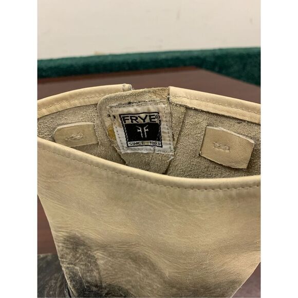 FRYE Veronica Short Ombre Stonewash Mid Calf Boots Women's Size 6.5 - Picture 7 of 11